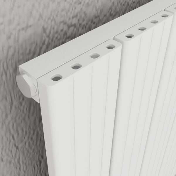 Carisa Chambord Single White Aluminium Radiator 1800 x 295mm #3