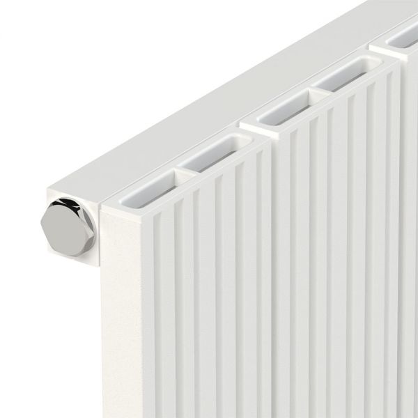 Carisa Monza Single White Aluminium Radiator 1800 x 375mm #3