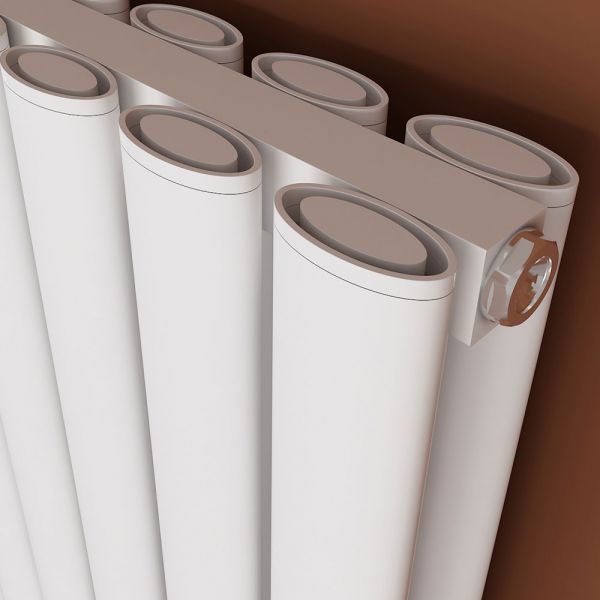 Carisa Tallis Double White Aluminium Radiator 600 x 950mm #3
