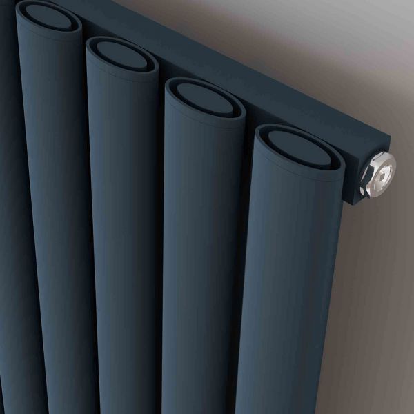 Carisa Tallis Single Anthracite Aluminium Radiator 600 x 1190mm #3