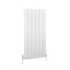 Eastbrook Charlton 1200 x 565 Matt White Aluminium Designer Radiator