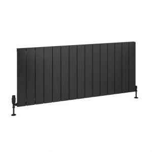 Eastbrook Charlton 600 x 1420 Matt Anthracite Aluminium Designer Radiator