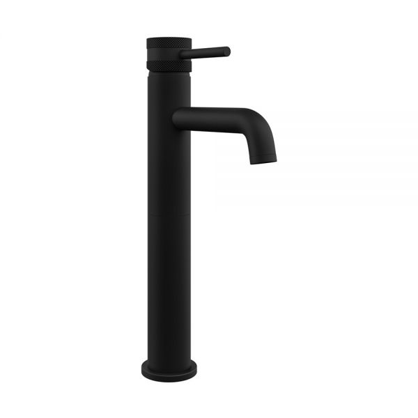 Apex Core Black Tall Mono Basin Mixer Tap