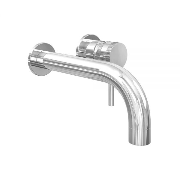 Apex Core Chrome Wall Mounted Bath or Basin Mixer Tap