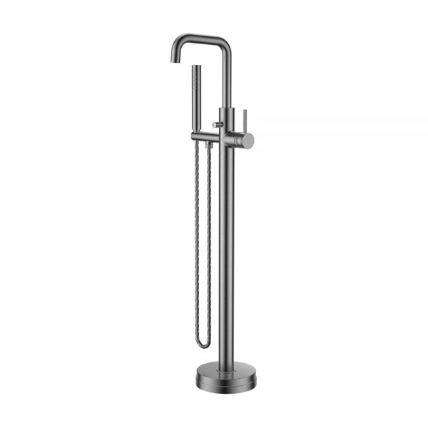 Apex Core Gunmetal Floor Standing Bath Shower Mixer Tap