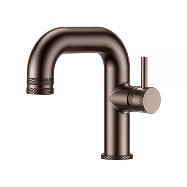 Apex Core Bronze Mono Basin Mixer Tap with Side Lever