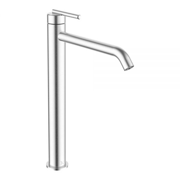 Crosswater 3ONE6 Lever Stainless Steel Tall Basin Mixer Tap