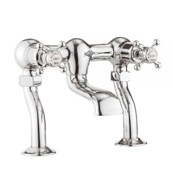 Crosswater Belgravia Crosshead Chrome Bath Filler Tap