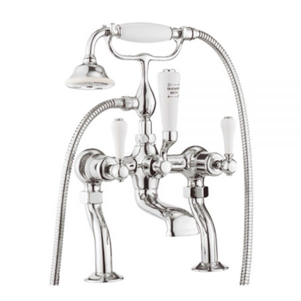 Crosswater Belgravia Lever Chrome Bath Shower Mixer Tap