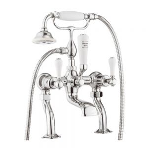 Crosswater Belgravia Lever Chrome Bath Shower Mixer Tap