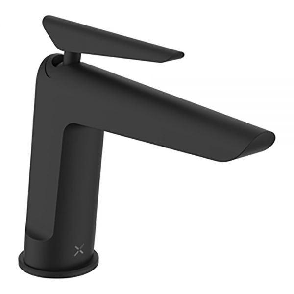 Crosswater Foile Matt Black Mono Basin Mixer Tap