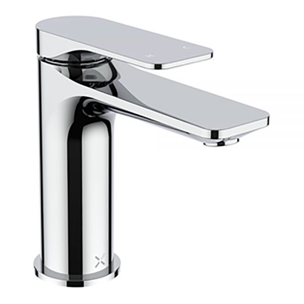Crosswater Fuse Chrome Mono Basin Mixer Tap with Click Clack Waste