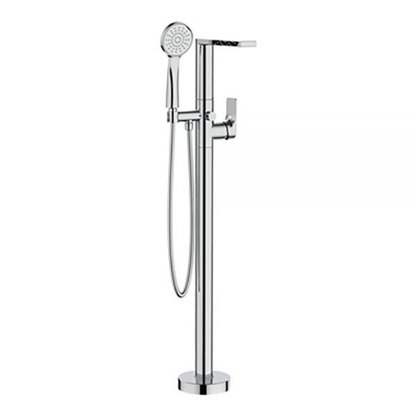 Crosswater Fuse Chrome Floor Standing Bath Shower Mixer Tap