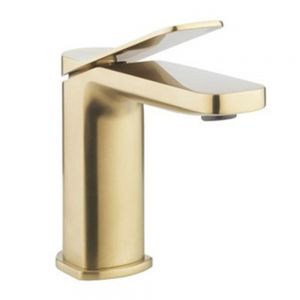 Crosswater Glide II Brushed Brass Mono Basin Mixer Tap