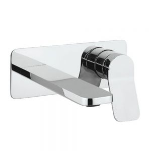 Crosswater Glide II Chrome Wall Mounted Basin Mixer Tap