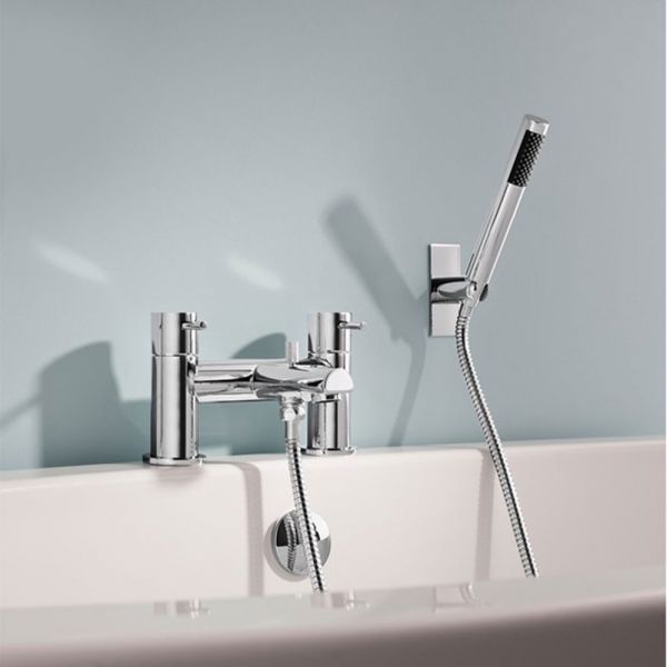 Crosswater Kai Lever Chrome Bath Shower Mixer Tap #2