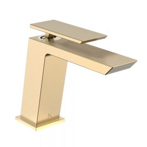 Crosswater Limit Brushed Brass Mono Basin Mixer Tap