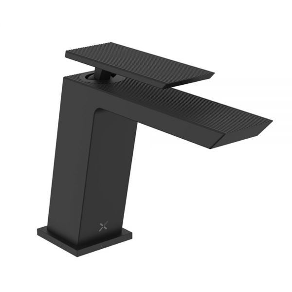 Crosswater Limit Matt Black Mono Basin Mixer Tap