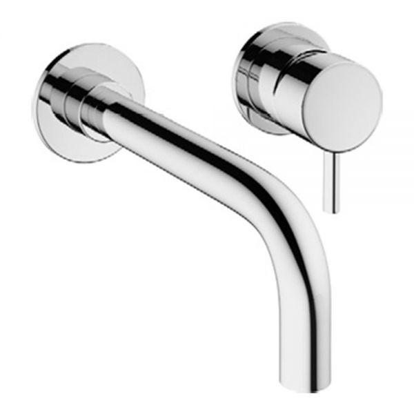 Crosswater MPRO Chrome Wall Mounted Basin Mixer Tap