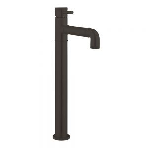 Crosswater MPRO Industrial Carbon Black Tall Basin Mixer Tap