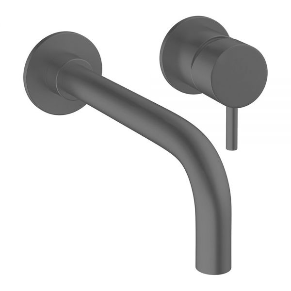 Crosswater MPRO Slate Wall Mounted Basin Mixer Tap
