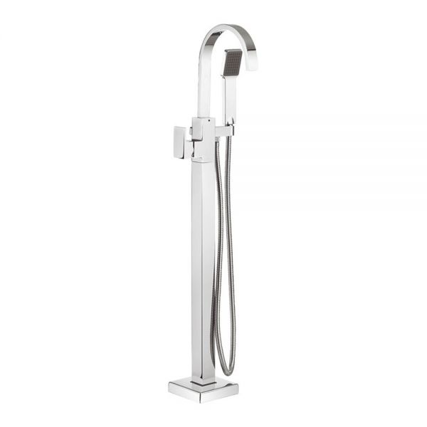 Crosswater Planet Chrome Floor Standing Bath Shower Mixer Tap