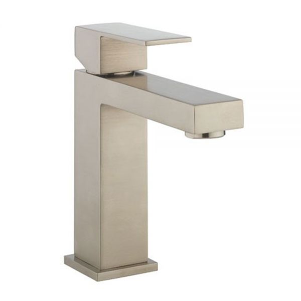 Crosswater Verge Brushed Stainless Steel Effect Mono Basin Mixer Tap