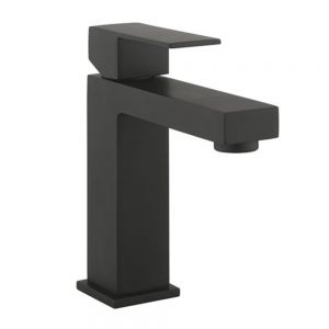 Crosswater Verge Matt Black Mono Basin Mixer Tap