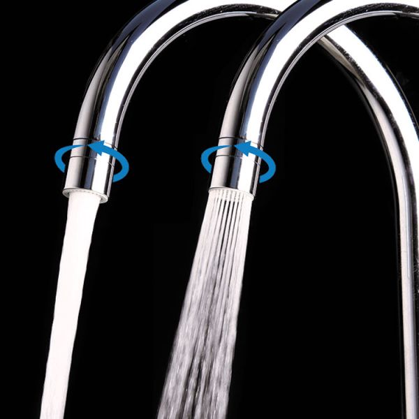 Clearwater Davina Dual Lever Brushed Nickel Twist & Spray Monobloc Kitchen Sink Mixer Tap #4