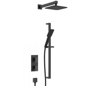 Bristan Delgado Black Two Outlet Shower Pack