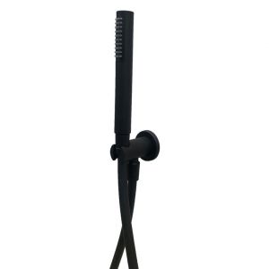 Vema Timea Black Single Function Hand Shower