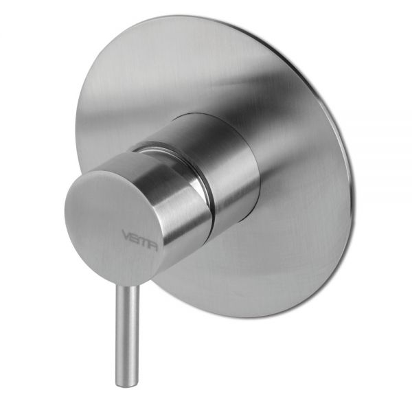 Vema Tiber Stainless Steel Single Outlet Shower Valve