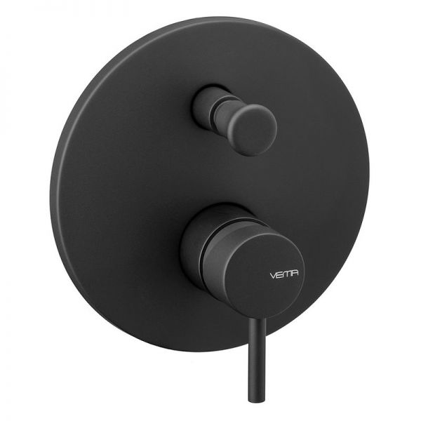 Vema Maira Black Two Outlet Concealed Shower Valve