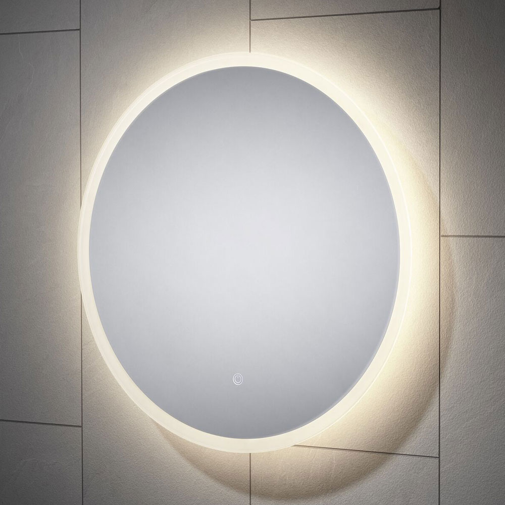 Bathrooms To Love Enza 600mm Round Backlit Led Bathroom Mirror Dims0010 Bathrooms To Love Enza 600mm Round, Backlit Bathroom Mirror Round