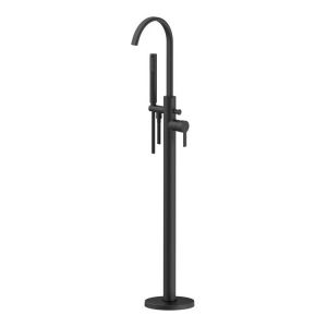 Moods Evolve Black Floor Standing Bath Shower Mixer Tap