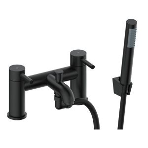 Moods Eustache Matt Black Bath Shower Mixer Tap
