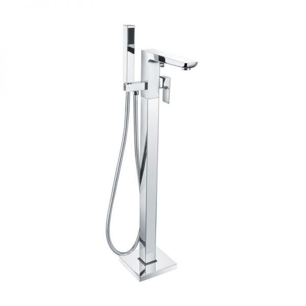 Moods Hingham Chrome Floor Standing Bath Shower Mixer Tap
