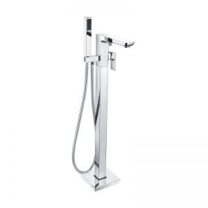 Moods Hingham Chrome Floor Standing Bath Shower Mixer Tap