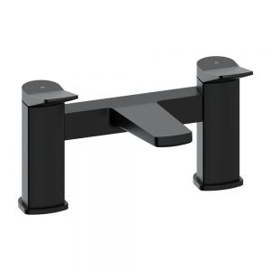 Moods Nova Matt Black Bath Filler Tap