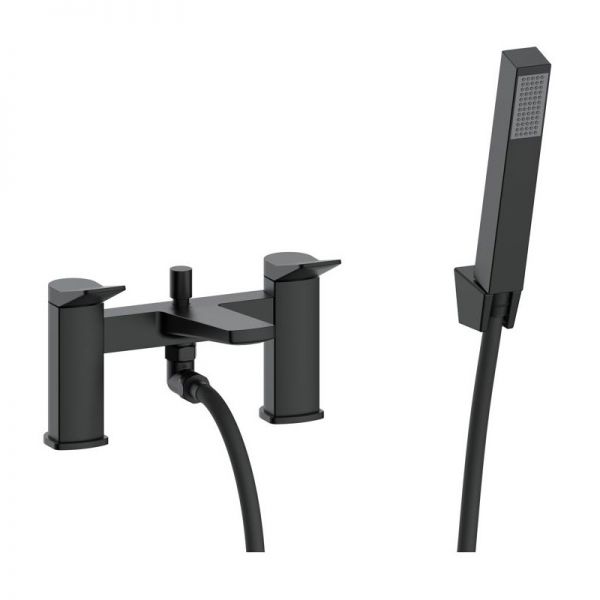 Moods Nova Matt Black Bath Shower Mixer Tap
