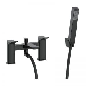 Moods Nova Matt Black Bath Shower Mixer Tap