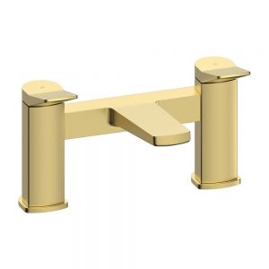 Moods Nova Brushed Brass Bath Filler Tap