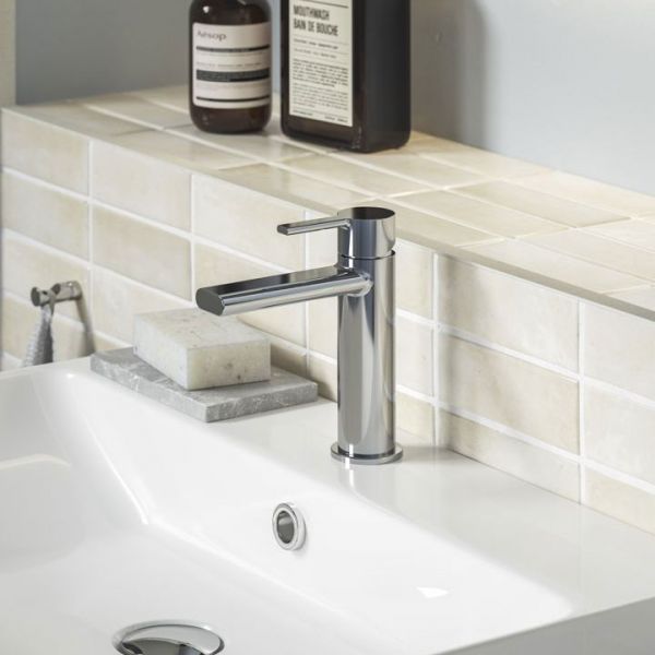 Moods Evolve Chrome Mono Basin Mixer Tap with Waste #2