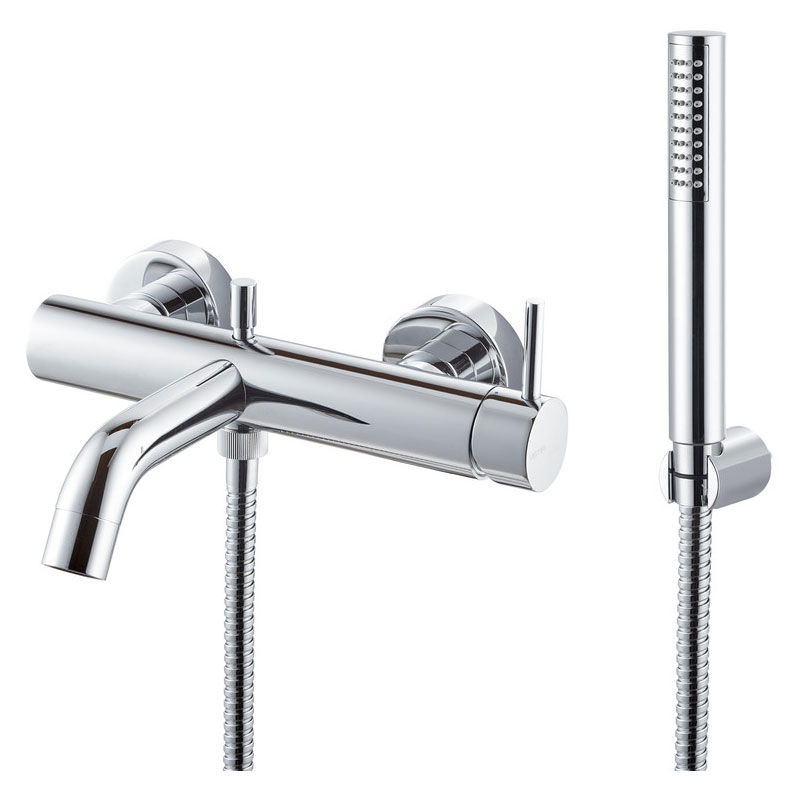 Bathrooms To Love Vema Maira Chrome Wall Mounted Bath Shower Mixer Tap Dits2034 - Wall Mounted Shower Mixer Taps Bathrooms To Love Vema Maira Chrome Wall Mounted Bath Shower Mixer Tap Dits2034 - Wall Mounted Shower Mixer Taps