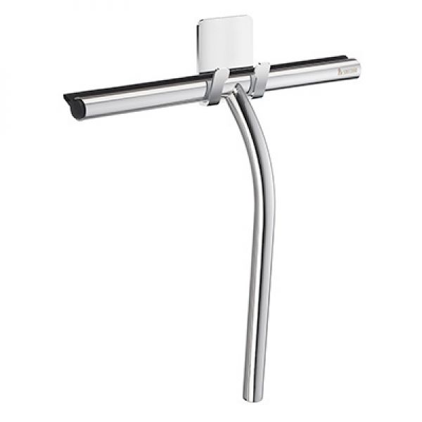 Smedbo Sideline Chrome Shower Squeegee with Self Adhesive Hook DK2140