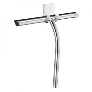 Smedbo Sideline Chrome Shower Squeegee with Self Adhesive Hook DK2140