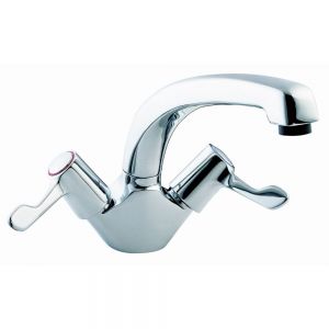 Clearwater Venue Chrome Monobloc Double Lever Kitchen Sink Mixer Tap 1TH