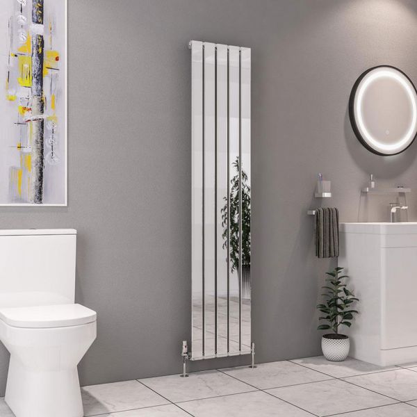 Eastbrook Deddington 1800 x 390 Chrome Designer Radiator #2