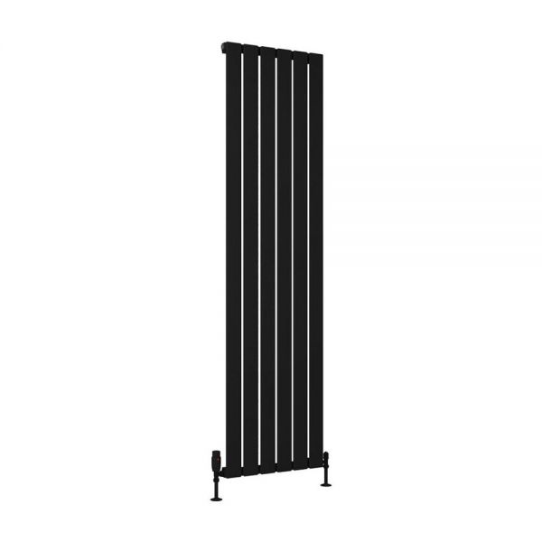 Eastbrook Deddington 1800 x 470 Matt Black Designer Radiator