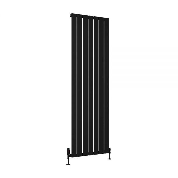 Eastbrook Deddington 1800 x 550 Matt Black Designer Radiator
